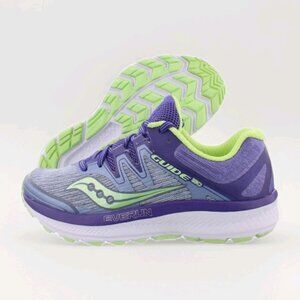Saucony Guide ISO Womens Running Shoes Size 9 W Athletic Sneaker S10416-1 Purple